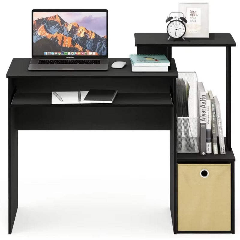 Room Desk to Study Black/Brown Econ Multipurpose Home Office Computer Writing Desk Furniture Table Pliante Desks Reading Gaming