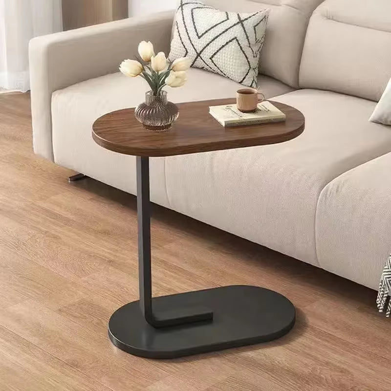 C-Shaped Side Table For Living Room Mini Modern Corner Coffee Sides Tables Home Light Luxury Sofa Side Table Bedroom Furniture