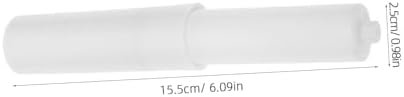 Adjustable Chrome Toilet Paper Holder with ABS Plastic Base