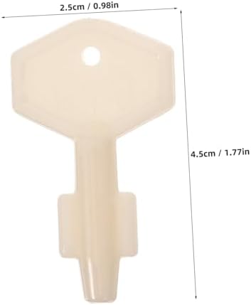 OUNONA Toilet Paper Dispenser Key Replacement - Commercial Use Stylish and Ergonomic