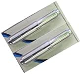 Arista Spring Loaded Toilet Paper Holder Rod Replacement 2 Pack Satin Nickel