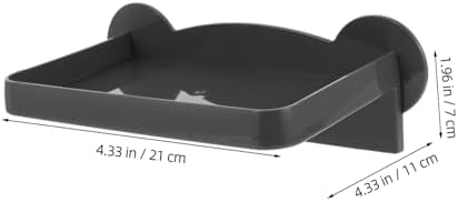 Ciieeo Wall Mounted Toilet Paper Holder with Shelf