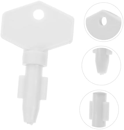 Luxshiny Plastic Toilet Paper Dispenser Key Replacement