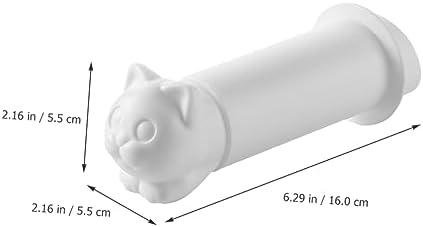 NUOBESTY Wall Mount Toilet Paper Holder with Cute Cat Design