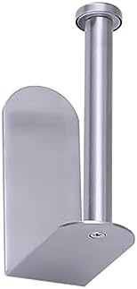 Homoyoyo Self-Adhesive Stainless Steel Paper Roll Holder for Bathroom