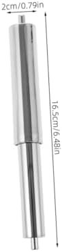 EXHUMKY 3PC Toilet Paper Holder Rod Replacement with Spring Spindle