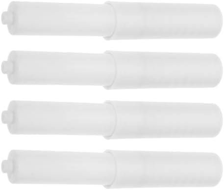 Operitacx 4pcs Adjustable Toilet Roll Holder with Flexible Spring Rod