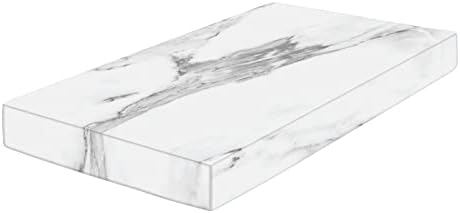 XISUNYA Decorative Crib Sheet Set Marble Pattern 28x52x8 1