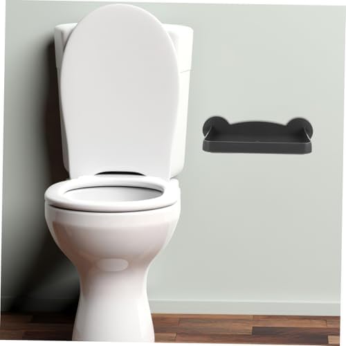 Ciieeo Wall Mounted Toilet Paper Holder with Shelf