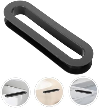 3pcs Rectangular Tissue Box Holder with Rounded Safety Edges for Bathroom
