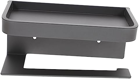 WHAMVOX Toilet Paper Holder with Shelf Wall Mount