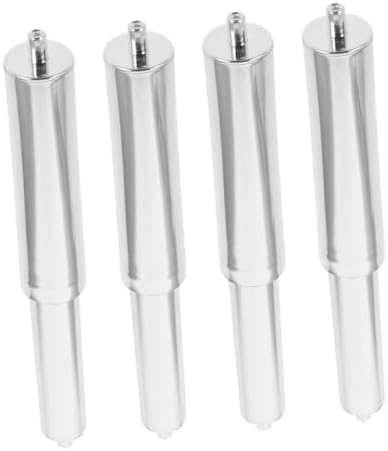 4pcs Stainless Steel Toilet Paper Holder with Adjustable Spring Rod 1
