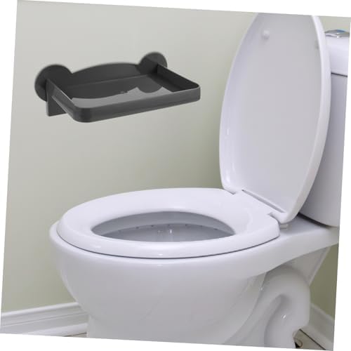 PRETYZOOM Peel Stick Toilet Paper Holder with Shelf
