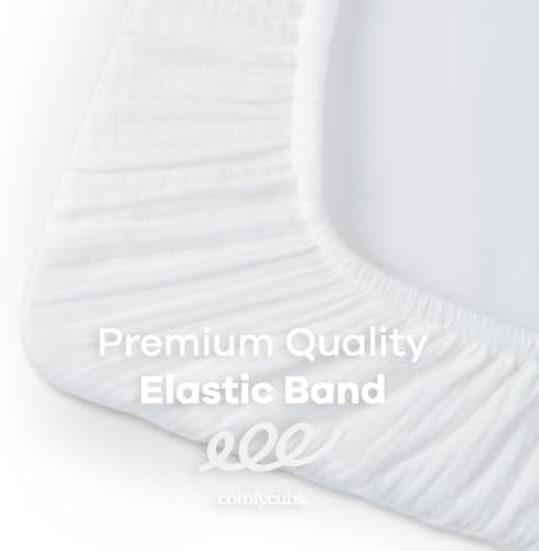 Comfy Cubs Muslin Swaddle Blankets - Pack of 2 1