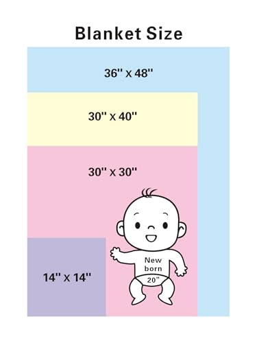 American Baby Company Thermal Waffle Swaddle Blanket 30x40