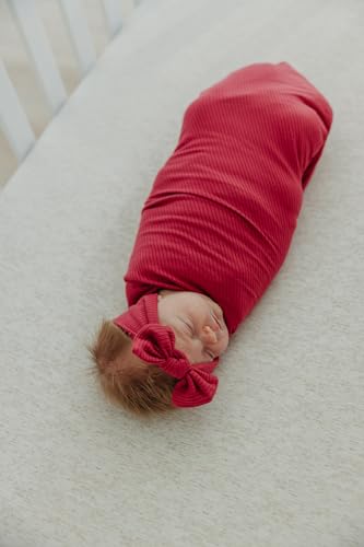 Copper Pearl Baby Swaddle Blanket - Berry