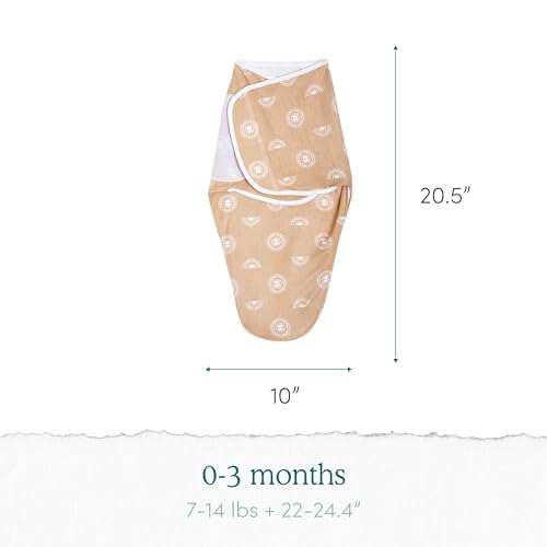 aden anais Easy Swaddle Wrap 3 Pack 0-3 Months 100 Cotton