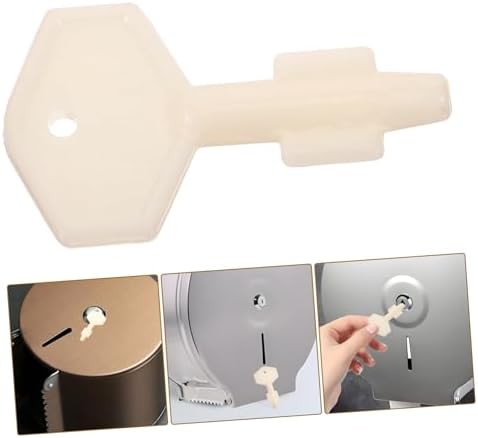 OUNONA Toilet Paper Dispenser Key Replacement - Commercial Use Stylish and Ergonomic