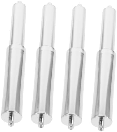 Mobestech Toilet Paper Holder 4pcs Chrome Silver Roller Replacement Stand
