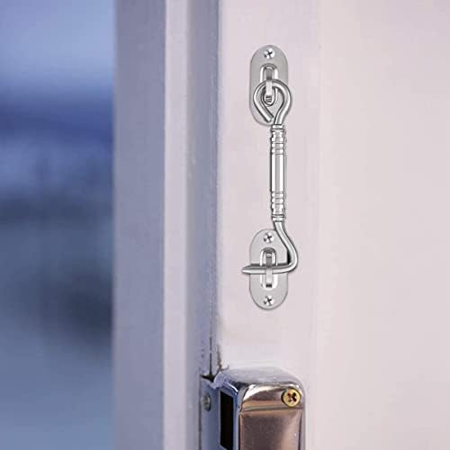 SHAUNI Gate Latch Hook Eye Lock 4pcs Set
