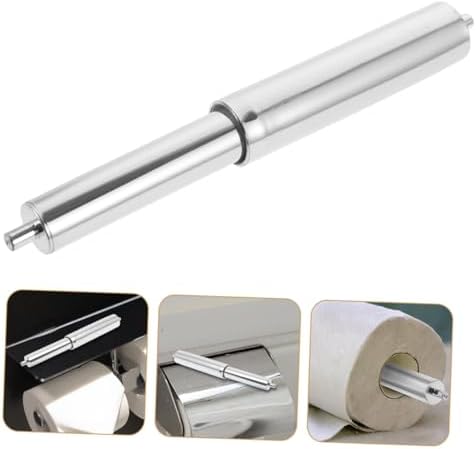 Mobestech Toilet Paper Holder 4pcs Chrome Silver Roller Replacement Stand