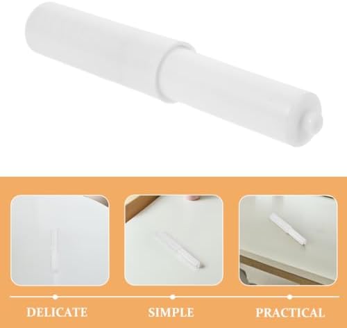 Operitacx 4pcs Adjustable Toilet Roll Holder with Flexible Spring Rod
