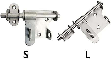 VOIV Anti-Theft Door Latch Stainless Steel Durable Gate Slide Bolt