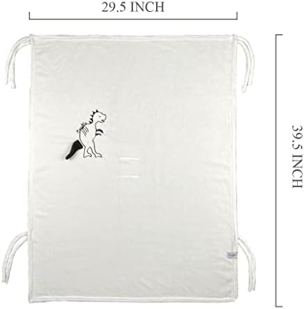 CozyMe Stroller Blanket with Sun-Shade and 3D Dino