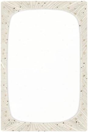 Wassud Cute Bear Crib Sheets Breathable Pack and Play Fitted 27x39 Inch
