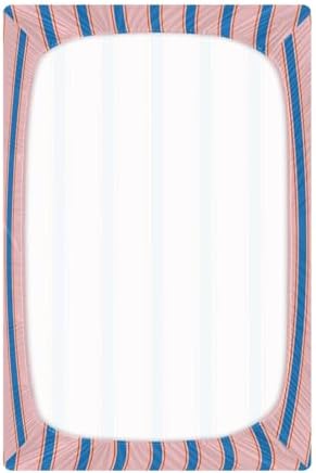 Gbjiemia Striped Crib Sheets for Baby Boys and Girls