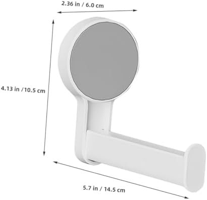 POPETPOP Wall Mount Toilet Paper Holder No Drilling Installation