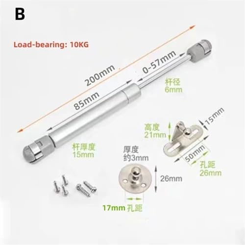 FANGZHNHT Gas Spring Cabinet Hinge Door Lift Support