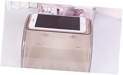 SEWOART Wall Mount Bathroom Tissue Holder with Suction Cup