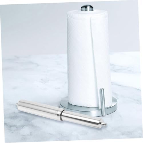 Cabilock 4pcs Stainless Steel Toilet Paper Holder Retractable Rollers
