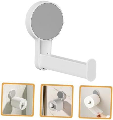 POPETPOP Wall Mount Toilet Paper Holder No Drilling Installation