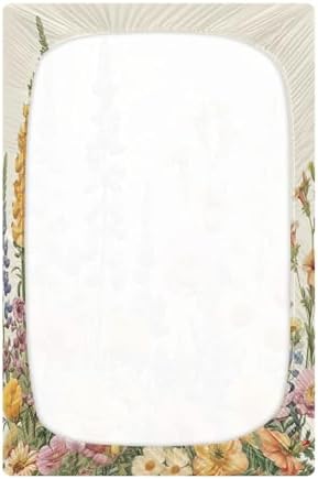 Wassud Full Bloom Crib Sheets Pack 28x52