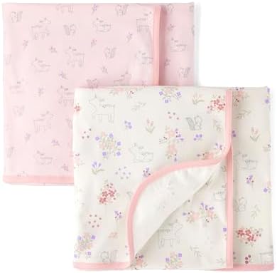 The Childrens Place Swaddle Blankets for Newborns and Babies
