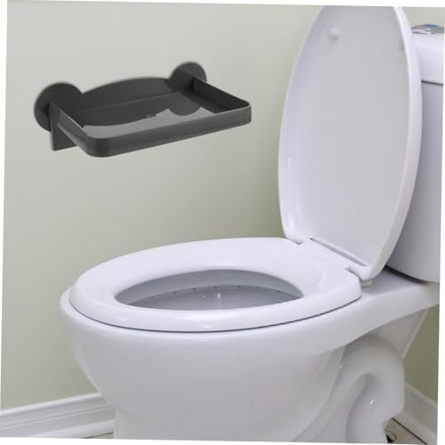 Ciieeo Wall Mounted Toilet Paper Holder with Shelf
