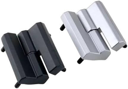 FANGZHNHT Black Zinc Alloy Gate Hinge with Screw