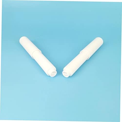 4pcs Modern Toilet Paper Holder with Spring Coil Rod Winder