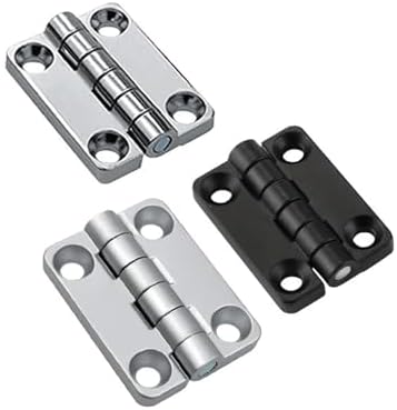 FANGZHNHT Zinc Alloy Hidden Gate Hinge 1pc Black