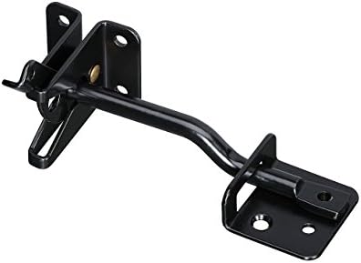 National Hardware 2 Pack Gate Latch Black