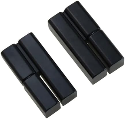 FANGZHNHT Zinc Alloy Offset Hinge 1pcs Black 1