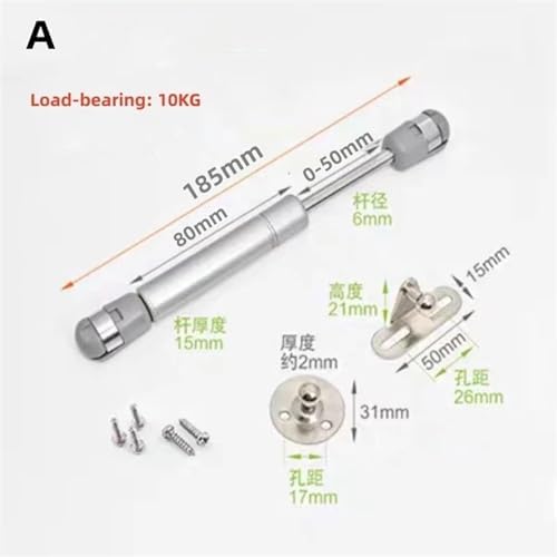 FANGZHNHT Gas Spring Cabinet Hinge Door Lift Support