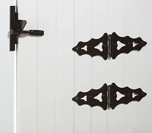 National Hardware N109-015 V867 Gate Kit in Black