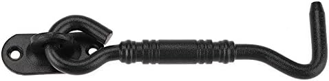 SHAUNI 201 Stainless Steel Hook and Eye Latch Gate Bolt
