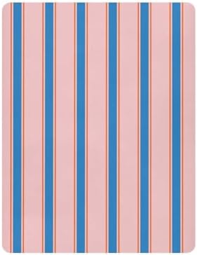 Gbjiemia Striped Crib Sheets for Baby Boys Girls