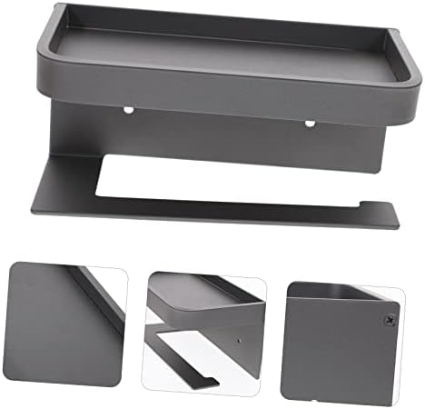 Gadpiparty Toilet Paper Holder with Shelf