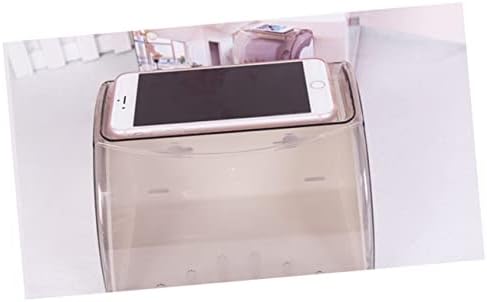 Waterproof Toilet Paper Holder with Suction Cup 1