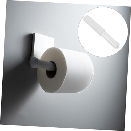 Adjustable Chrome Toilet Paper Holder with ABS Plastic Base
